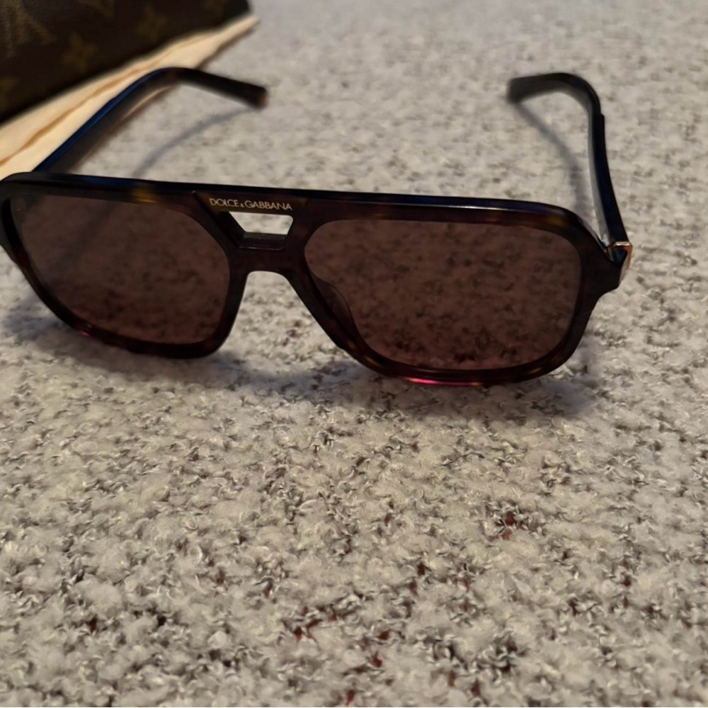 Dolce & Gabbana Brown Tortoise Sunglasses